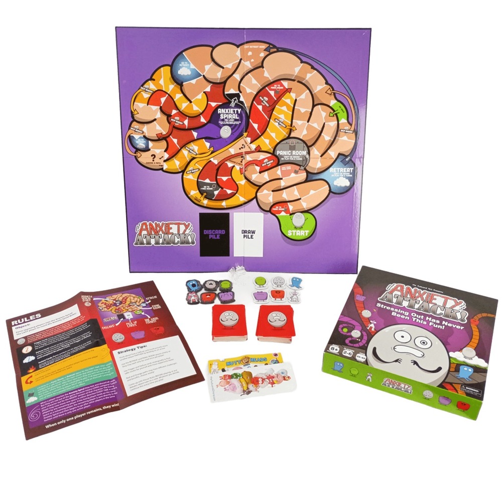 The Awkward Yeti Anxiety Attack Board Game Strategy Fun Game Night Ages 8+